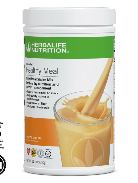 Formula 1 Healthy Meal Nutritional Shake Mix: Orange Cream 750 g