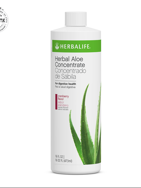 Herbal Aloe Concentrate: Cranberry Pint