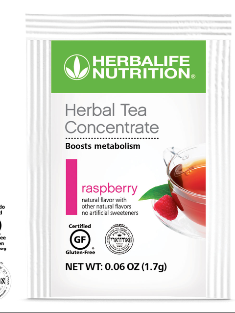 Herbal Tea Concentrate: Raspberry 30 Packets