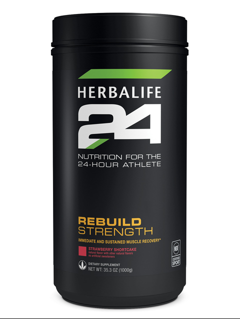 Herbalife24® Rebuild Strength: Strawberry Shortcake (Canister)