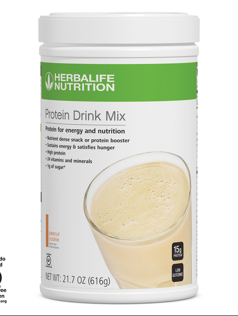 Protein Drink Mix: Peanut Cookie 616 g