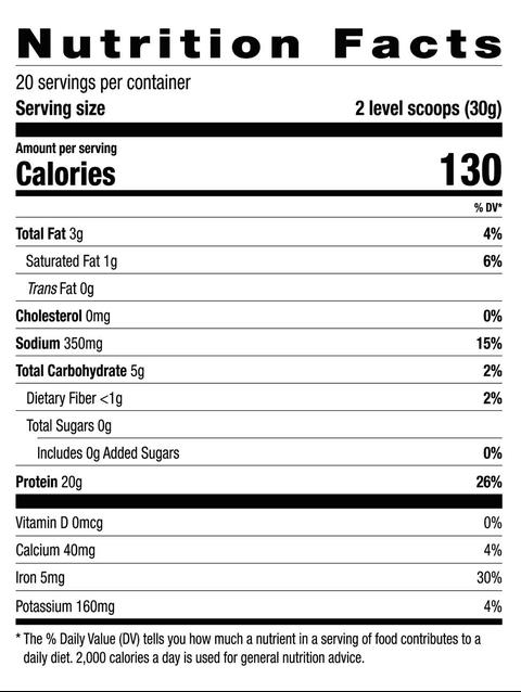 HERBALIFE V Plant-Based Protein Shake: Classic (20 servings) (Non-California States)