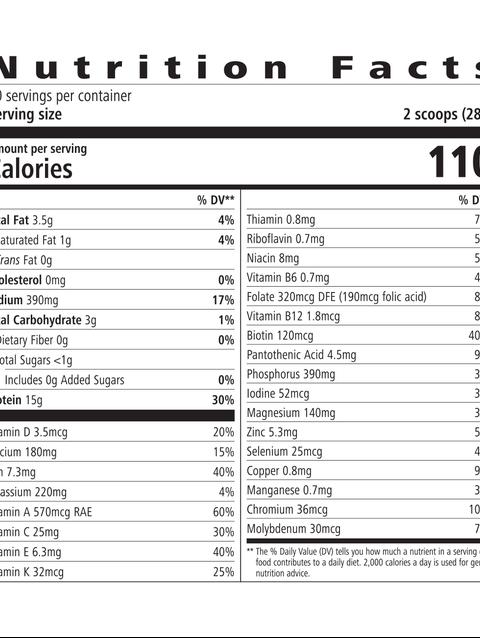 Protein Drink Mix: Vanilla 840 g