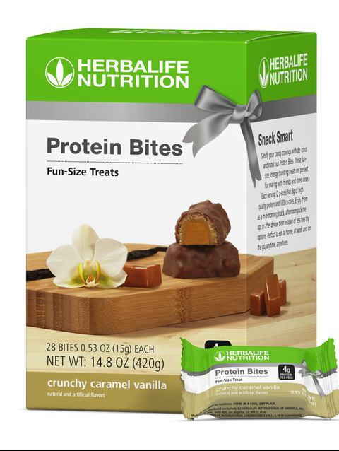 Protein Bites: Crunchy Caramel Vanilla